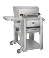 Memphis Elevate 30" Freestanding Pellet Grill with Direct Flame Technology and Wi-Fi connectivity features.